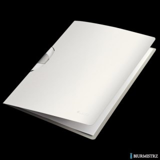 Skoroszyt z klipsem Leitz Style ColorClip Professional, biały 41650004