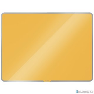 Szklana tablica magnetyczna Leitz Cosy 80x60cm, żółta 70430019
