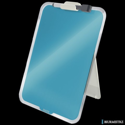 Szklana tabliczka na biurko Leitz Cosy, niebieski 39470061