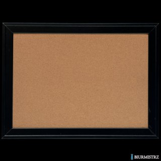 Tablica korkowa Nobo z szeroką czarną ramą, 585x430mm 1903922