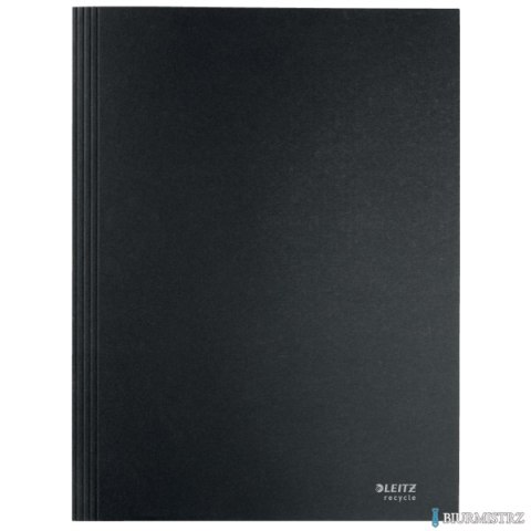 Teczka z gumką Recycle A4, czarna Leitz, 39060095