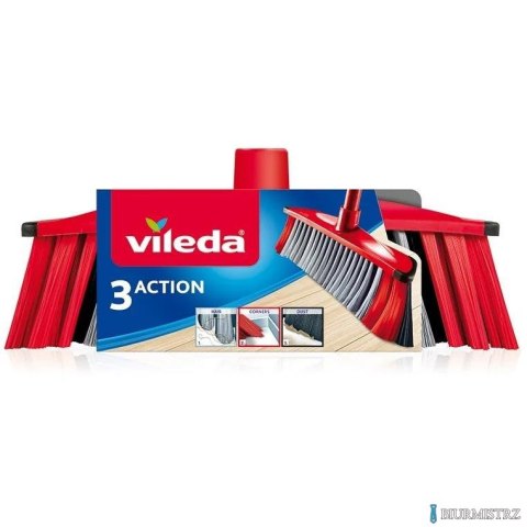 VILEDA Szczotka - wkład 3ACTION 19225 (kij dostępny oddzielnie - kod: hs 0207000) miotła