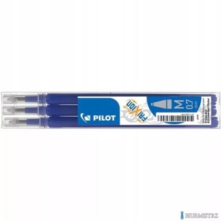 Wkład FRIXION 0.7 niebieski PIRBLS-FR7-L-S3 PILOT opakowanie 3szt.