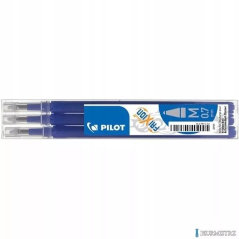 Wkład FRIXION 0.7 niebieski PIRBLS-FR7-L-S3 PILOT opakowanie 3szt.