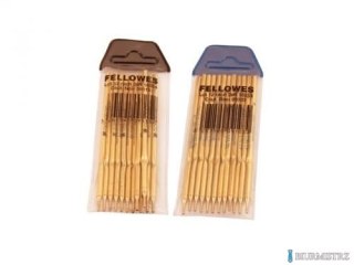 Wkład do długopisu z cieżka baza niebieski 0910301 (12) bankowy FELLOWES