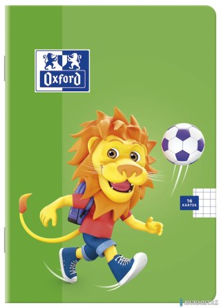Zeszyt_A5 32k, linia podwójna, OXFORD, LION 400106955