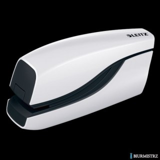 Zszywacz elektryczny na baterie WOW, biały, 3 lata gwarancji, 10 kartek 55661001