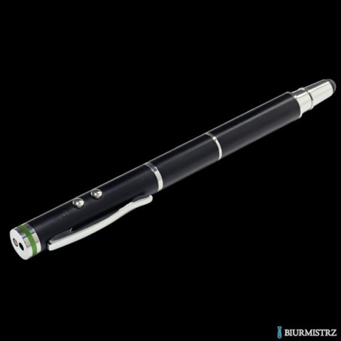 Długopis 4w1 LEITZ STYLUS 64140095 czarny wskaźnik mini latarka rysik