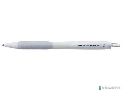 Długopis biała obudowa, niebieski SXN-101 UNI Jetstream