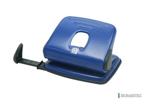 Dziurkacz SAX 318 niebieski 15 k.