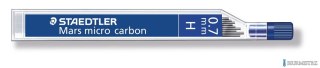 Grafity Mars micro carbon, 0.7 mm, na papier, tw. H, Staedtler S 250 07-H