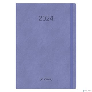 Kalendarz Tygodniowy A5 Flex Fioletowy 2024 9588369 Herlitz