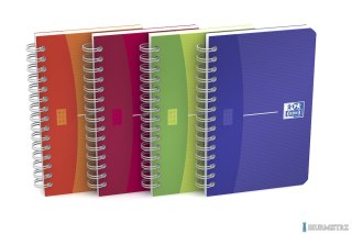 Kołonotatnik 90x140 mm 90 kartek kratka My Colours Oxford 10010232