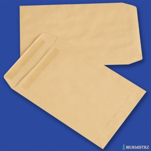 Koperty B5 SK brązowe 90g (500szt.) NC samoklejące 31523020
