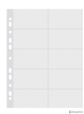 Koszulka na wizytówki DONAU A4 (10) 60mic 1716001PL-00