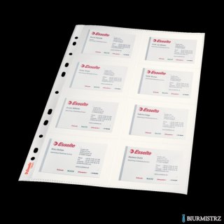 Koszulki na 16 wizytówek A4 ESSELTE (10szt) 78930