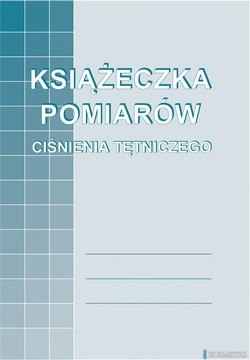 M-910-5 Książeczka pomiarów ciśnienia tętniczego 32k A6 offset MICHALCZYK I PROKOP