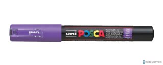 Marker z tuszem pigmentowym PC-1M fioletowy POSCA UNPC1M/DFI