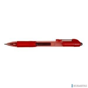 Pióro żelowe automatyczne AH-806 czerwony 166002 Leviatan