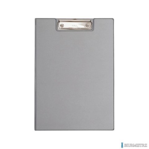 Podkładka Maul A4 z klipsem i okładką, powłoka plastikowa, srebrna (23392/95 ML)