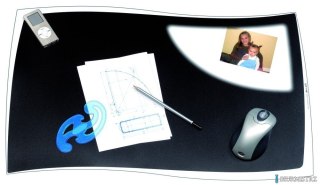 Podkładka na biurko czarna C700IS-01