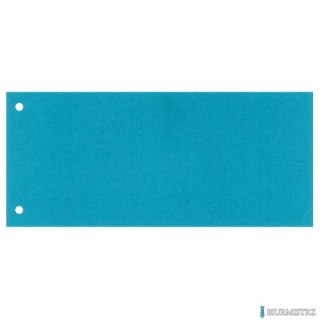 Przekładki 1/3 A4 Maxi Esselte, niebieski, 100 szt., 624445