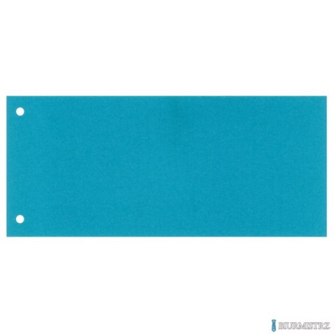 Przekładki 1/3 A4 Maxi Esselte, niebieski, 100 szt., 624445