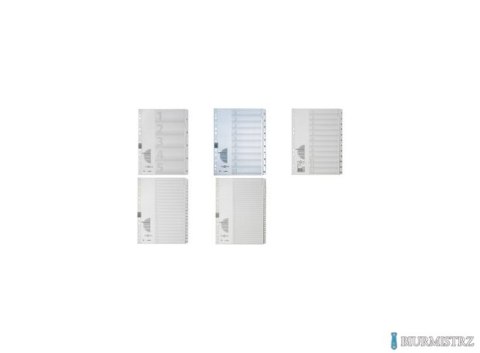 Przekładki kartonowe 5-częściowe, DURABLE p3100308 (X)