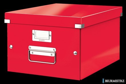 Pudło uniwersalne Leitz C&S A4, czerwone 60440026