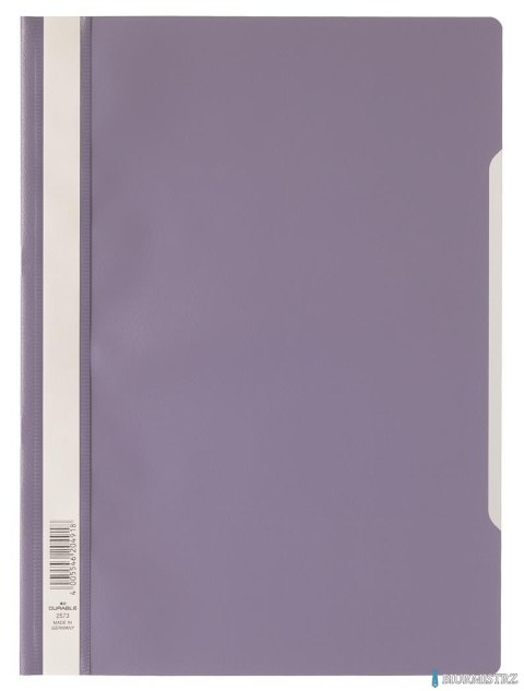 Skoroszyt A4 z przezroczystą okładką z PP Jasnofioletowy 257312 DURABLE (50)