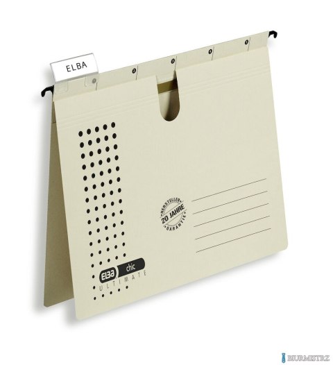 Skoroszyt zawieszany A4 ELBA CHIC ULTIMATE, kremowy, 100552093