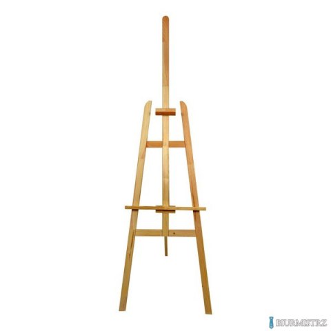Sztaluga drewniana MemoBe, trójnożna, plenerowa, malarska, drewno iglaste, 48x176 cm MSS001.N.01