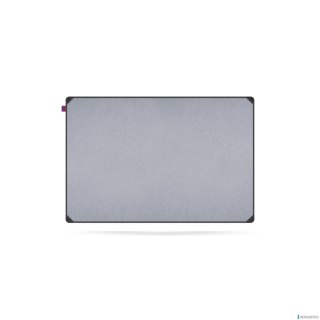 Tablica filcowa MEMOBE IDEA, Powierzchnia popielata, rama aluminiowa EDGE, 90X60 CM MITF090060.81.60.51