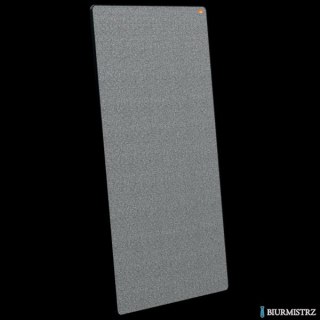 Tablica suchościeralna/ogłoszeniowa do systemu mobilnego Move&Meet, wykończenie czarne Nobo 1915562