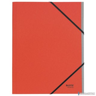 Teczka z 6 przekładkami Leitz Recycle A4, czerwony 39140025