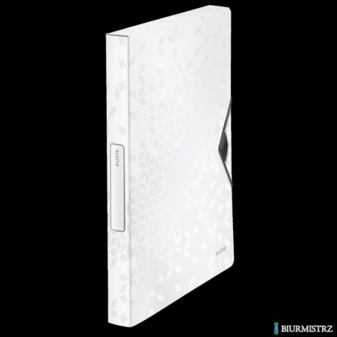 Teczka z gumką PP Leitz WOW, 30 mm, biała 46290001