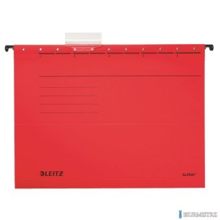 Teczki zawieszane ALPHA, czerwony, Leitz 19850125