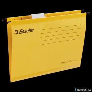 Teczki zawieszane Esselte Classic A4, żółty, 25 szt. PENDAFLEX 90314