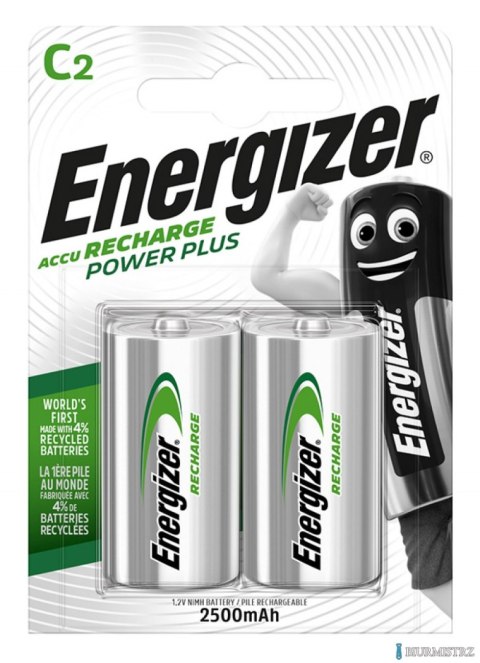 Bateria akumulatorek ENERGIZER HR14 (2szt.) Ni-MH, C, 1.2V, 2500mAh