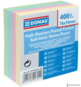 Bloczek 76*76 400kar.7573001PL mix pastel