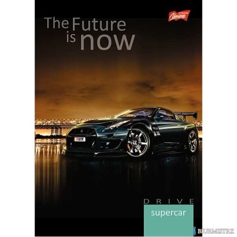 Brulion w półtwardej oprawie B5 160k. krata UNIPAP