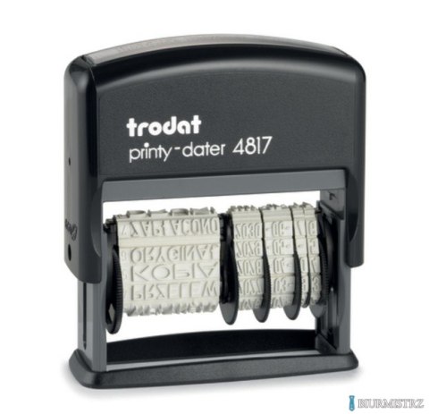 Datownik PRINTY z gotowymi hasłami, bez wkładki, 4817 POL/ISO