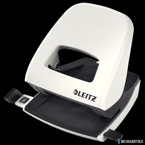 Dziurkacz 5008 LEITZ WOW biały perłowy 30 kartek duży metalowy 50081001