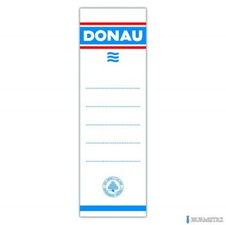 Etykiety wsuwane do segregatora A4/7 (20) 8370920 DONAU dwustronna