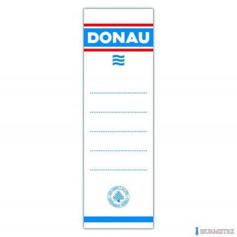 Etykiety wsuwane do segregatora A4/7 (20) 8370920 DONAU dwustronna