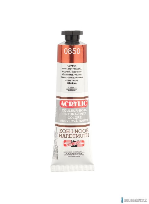 Farba acrylowa 162707 COOPER 850 40 ml. KOH I NOOR