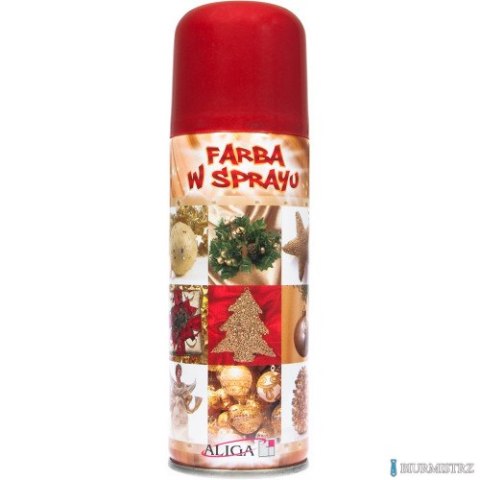 Farba w sprayu FS-100 czerwona ALIGA (X)