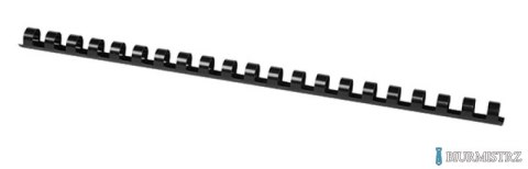 Grzbiety do bindowania , A4, 12mm (95 kartek), 100 szt., czarne, typu OFFICE PRODUCTS 20241215-05