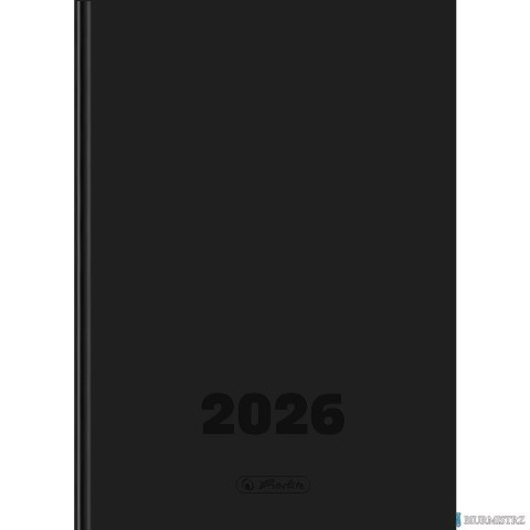 Kalendarz Herlitz standard szefa 2026 A5 DTP czarny 400204130