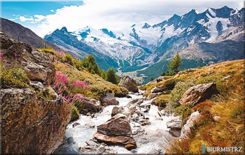 Kalendarz Trójdzielny z główką (T01) POTOK- krem 2024 TELEGRAPH